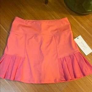 VOGO tennis skirt size M Vibrant coral